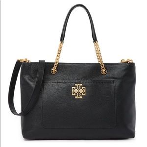 Tory Burch Britten Satchel in black